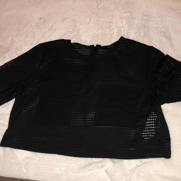 crop top black - Picture 1 of 3